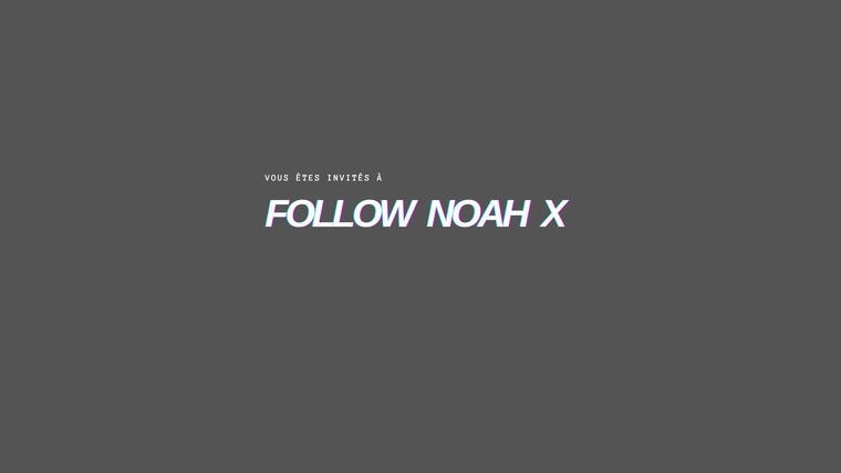 Noah X banner image