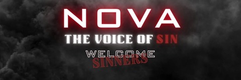 Nova - The Author and Voice of Sin cover image