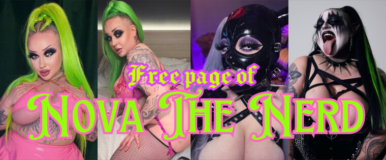Nova The Nerd FREE PAGE ✨ cover image