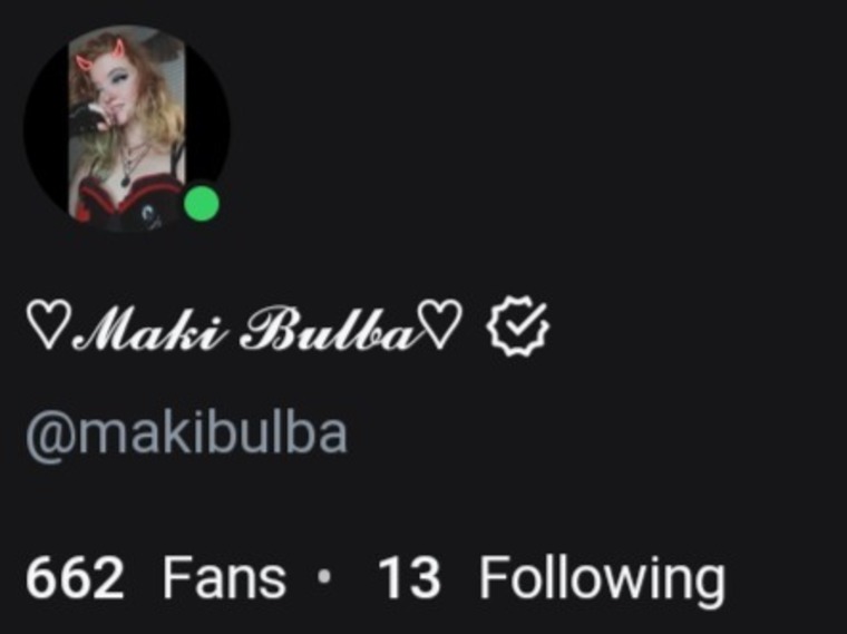 Follow @makibulba cover image
