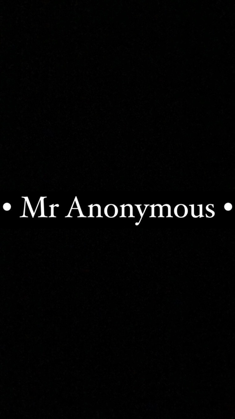 Mr Anonymous banner image