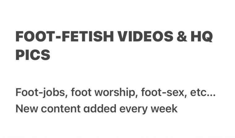Onlyfeetjobs banner image