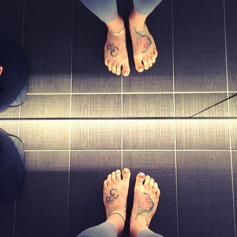 Yoga feet cover image