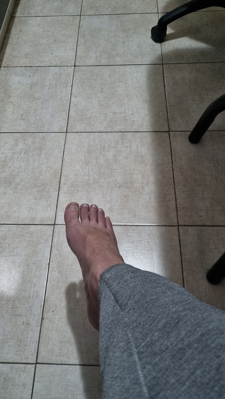 Wife and husband feet cover image
