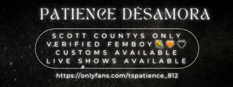 Patience Désamora❤️‍🔥💨🏳️‍⚧️ cover image