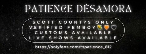 Patience Désamora❤️🔥💨🏳️⚧️ cover image