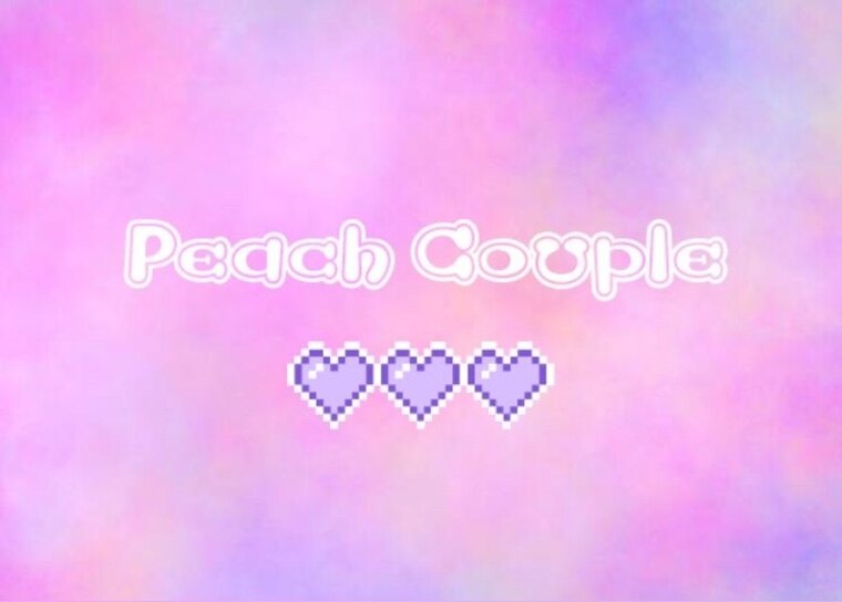 Peach Couple banner image