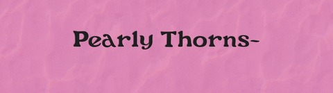 Pearly Thorns cover image