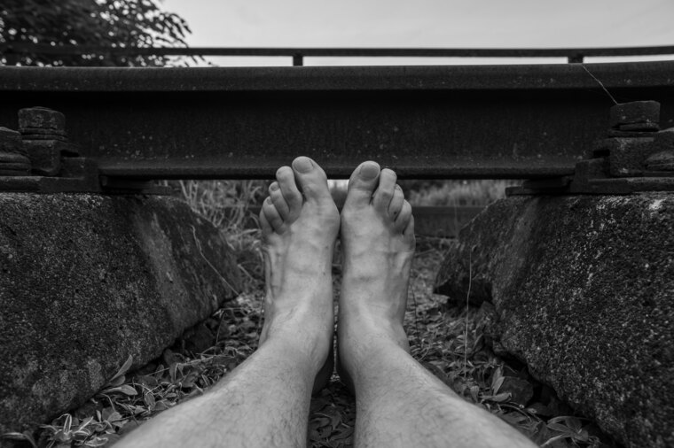Pete with the feet cover image