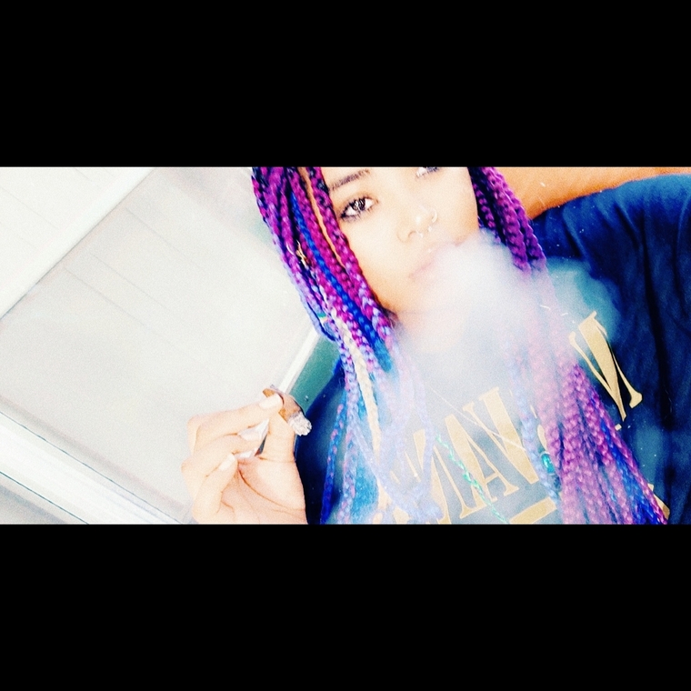 Queen Blue the BBW Stoner cover image