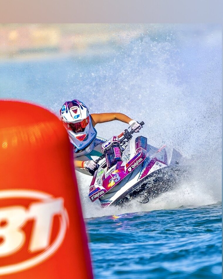 PRO FEMALE JETSKI RACER cover image
