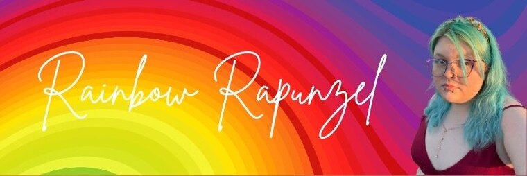 Rainbow Rapunzel banner image