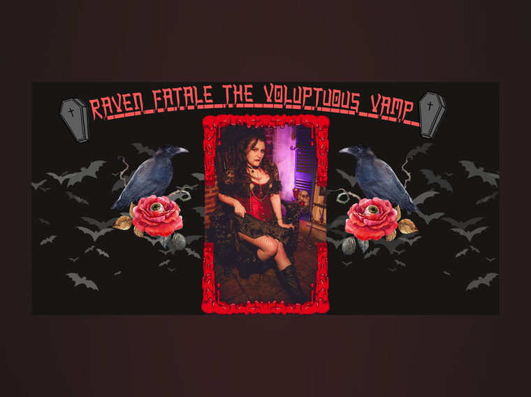 Raven Fatale The Voluptuous Vamp cover image