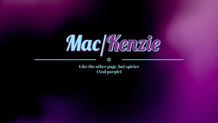 MacKenzie banner image