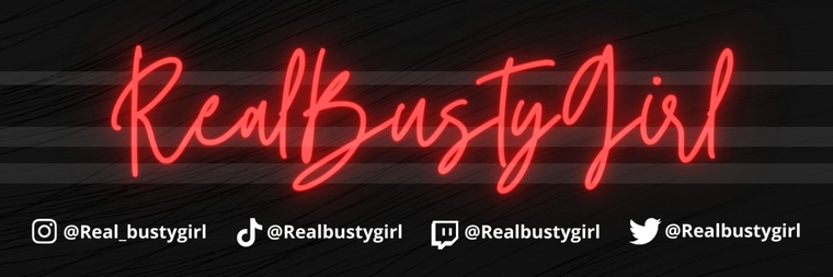 Real busty girl π banner image