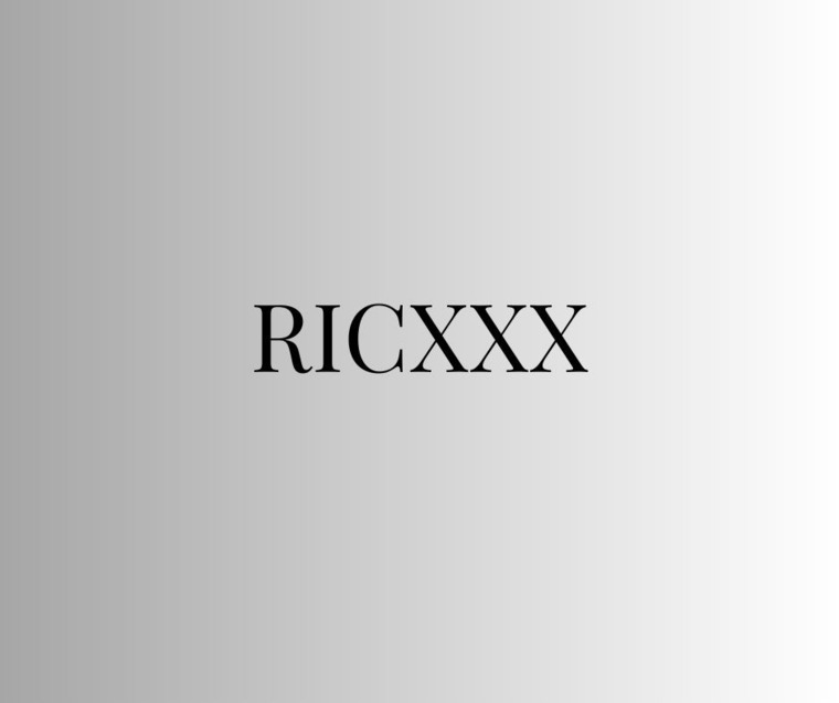 Ricxxx cover image