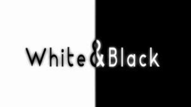 White & Вlack banner image