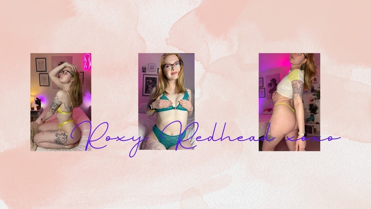 Roxy Redhead🔥 | video call sexting cover image