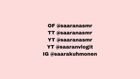 Saara 💕 cover image