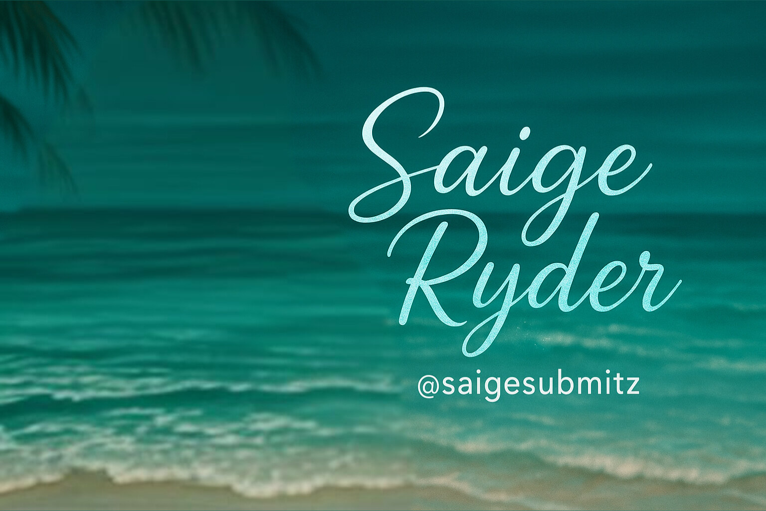 Saige Ryder banner image