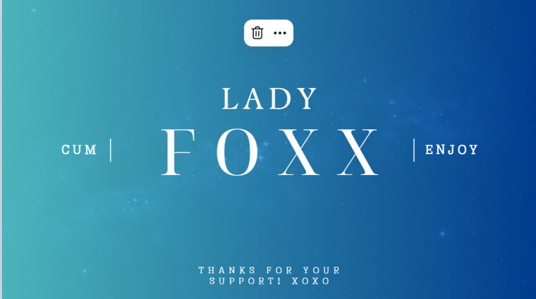 Lady Foxx cover image