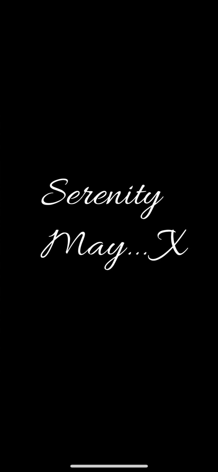 Serenity May cover image