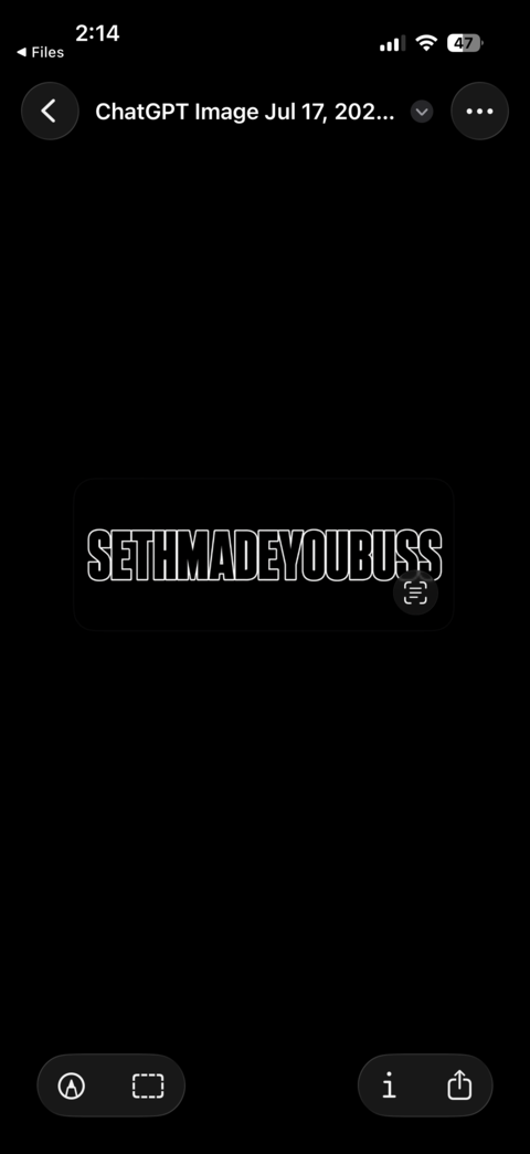 Sethmadeyoubuss cover image