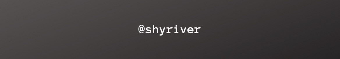 River banner image