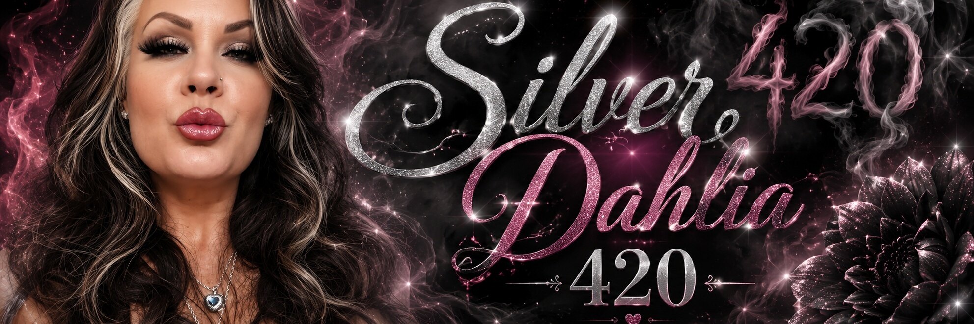 Silver Dahlia 420 banner image