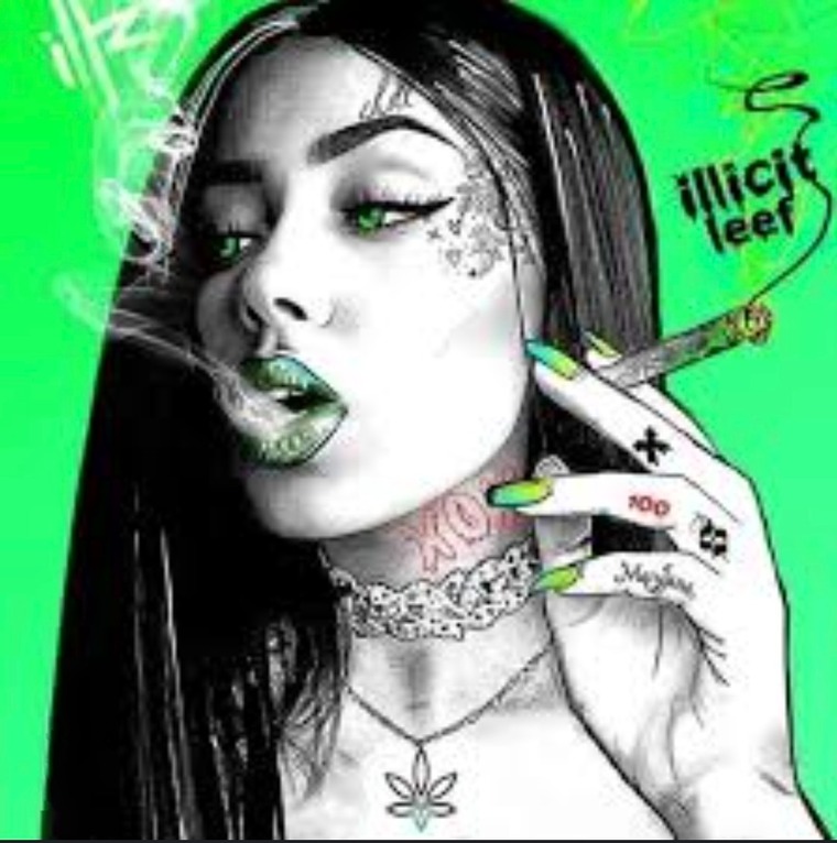 Sexy Stoner Chick cover image