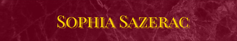 Sophia Sazerac banner image