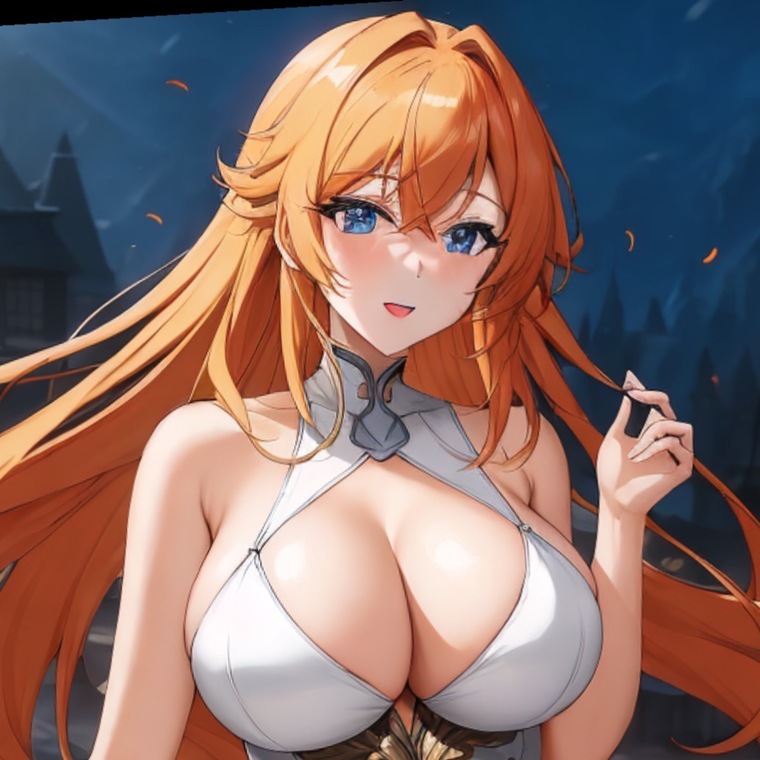 Spicy anime girl banner image