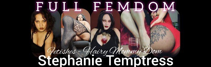 Hairy Temptress Stephanie โข SPH DOMME ๐ banner image