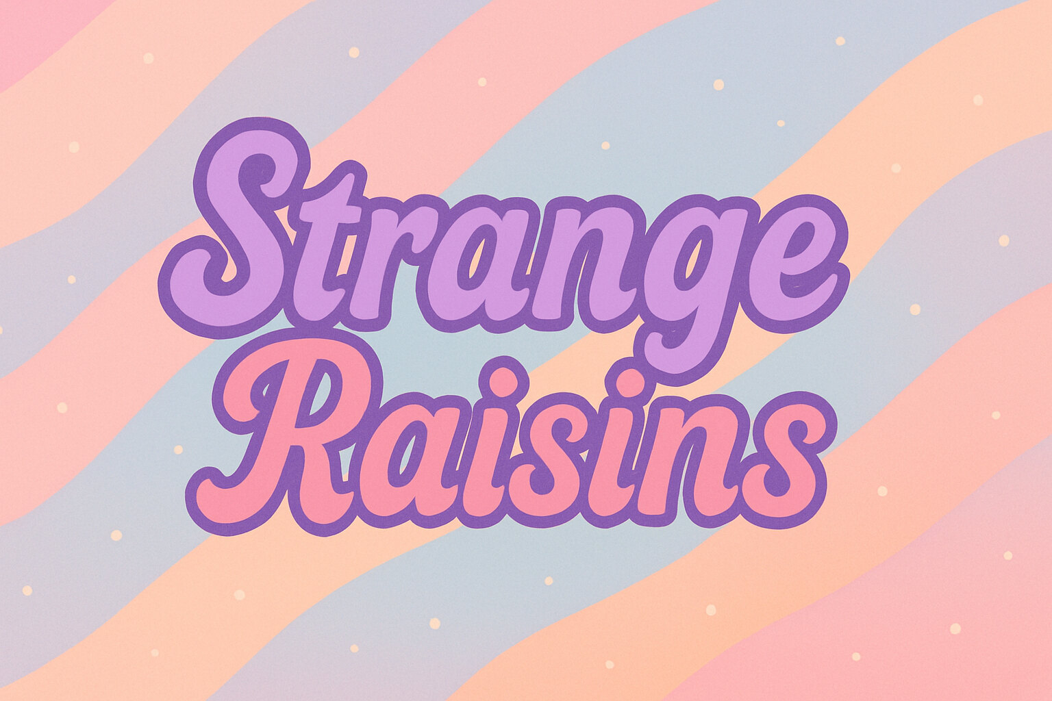 StrangeRaisins banner image