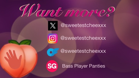 Sweetestcheexxx cover image