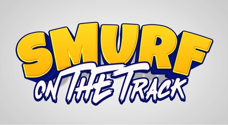 smurf on the track banner image