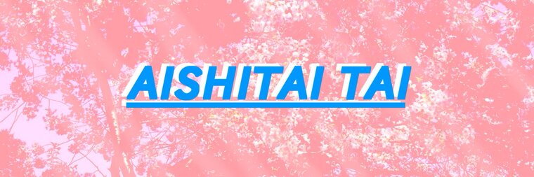 💗AISHITAI TAI💗🔞 banner image