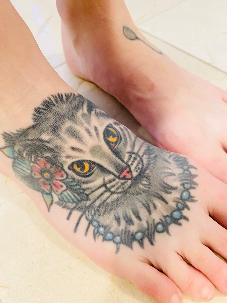 Foot Tattoo Goddess cover image