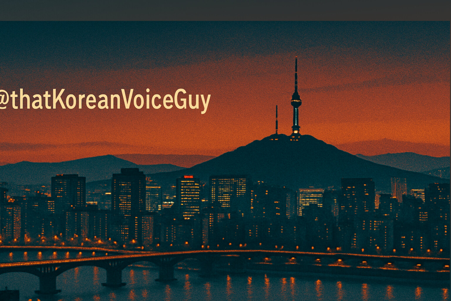 thatKoreanVoiceGuy banner image