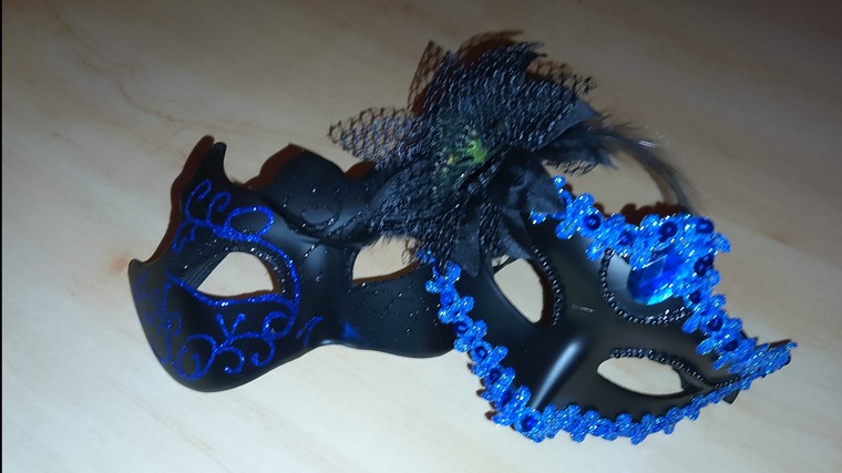 the masked couple banner image