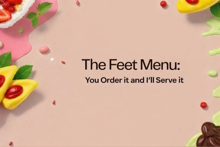 The Feet Menu cover image