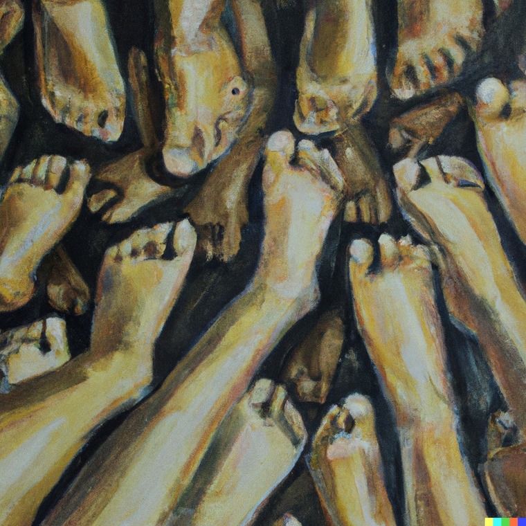 The Feet Painter banner image