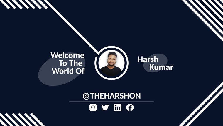 Harsh Kumar cover image