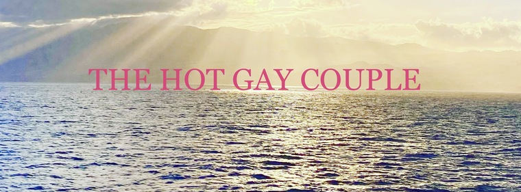 THE HOT GAY COUPLE banner image