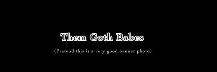 That Goth Chick banner image