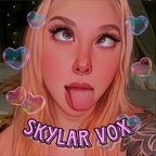 Skylar Vox 🍒 portrait