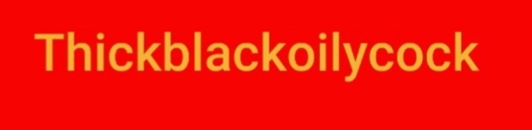 Thickblackoilycock cover image