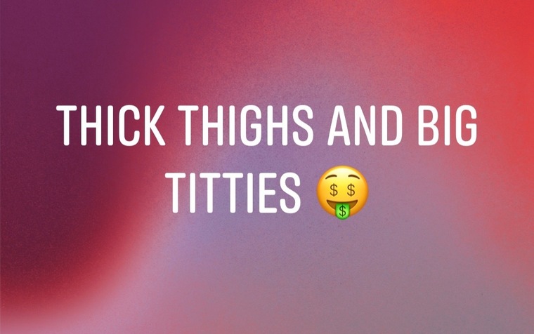 Thighs and titties banner image