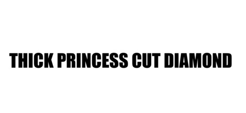 Thick Princess Cut Diamond 💎 cover image