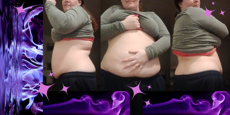 Partial face, tease, all natural body cover image